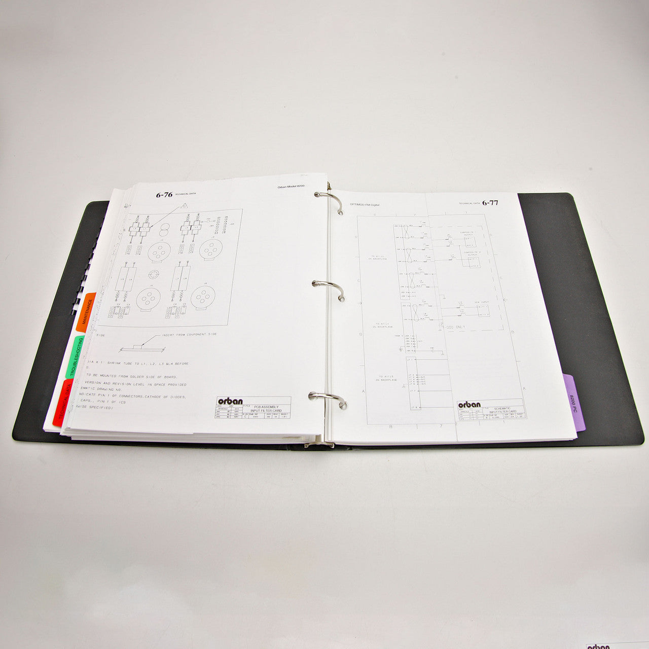 Orban Optimod FM8200 Digital Audio Processor Technical Manual