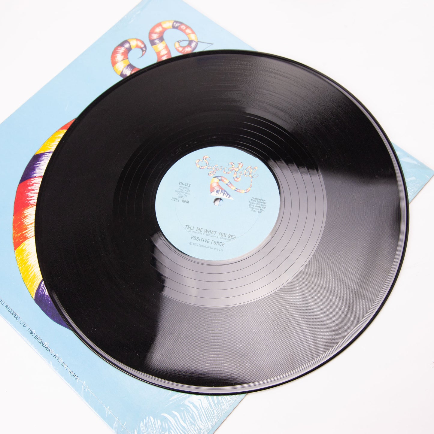 Positive Force Tell Me What You See 12-Inch Single Sugarhill Records