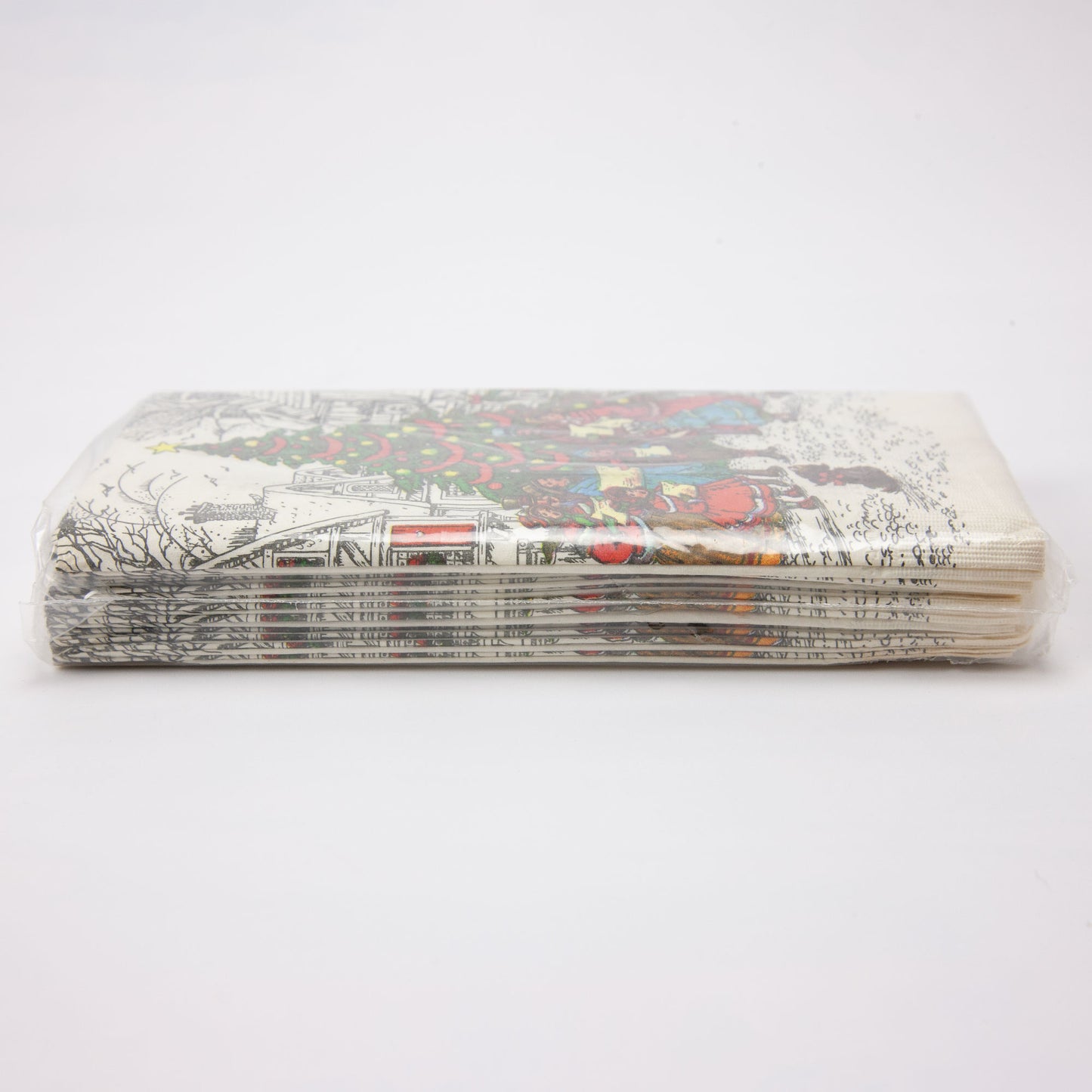 Vintage Christmas Dinner Napkins Hand Towels Potpourri Press NOS