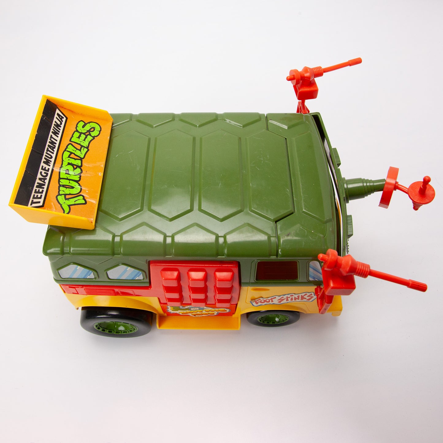 1989 Playmates Teenage Mutant Ninja Turtles Party Wagon Complete