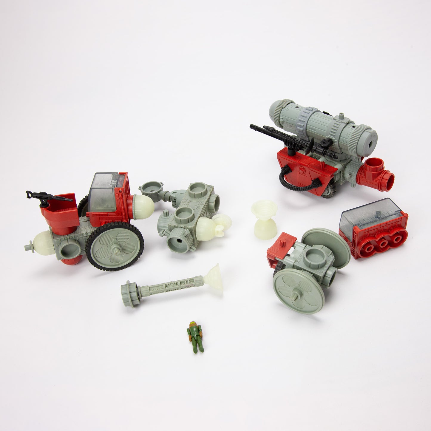 1986 Tonka Legions of Power Parts & Accessories Lot w Figure