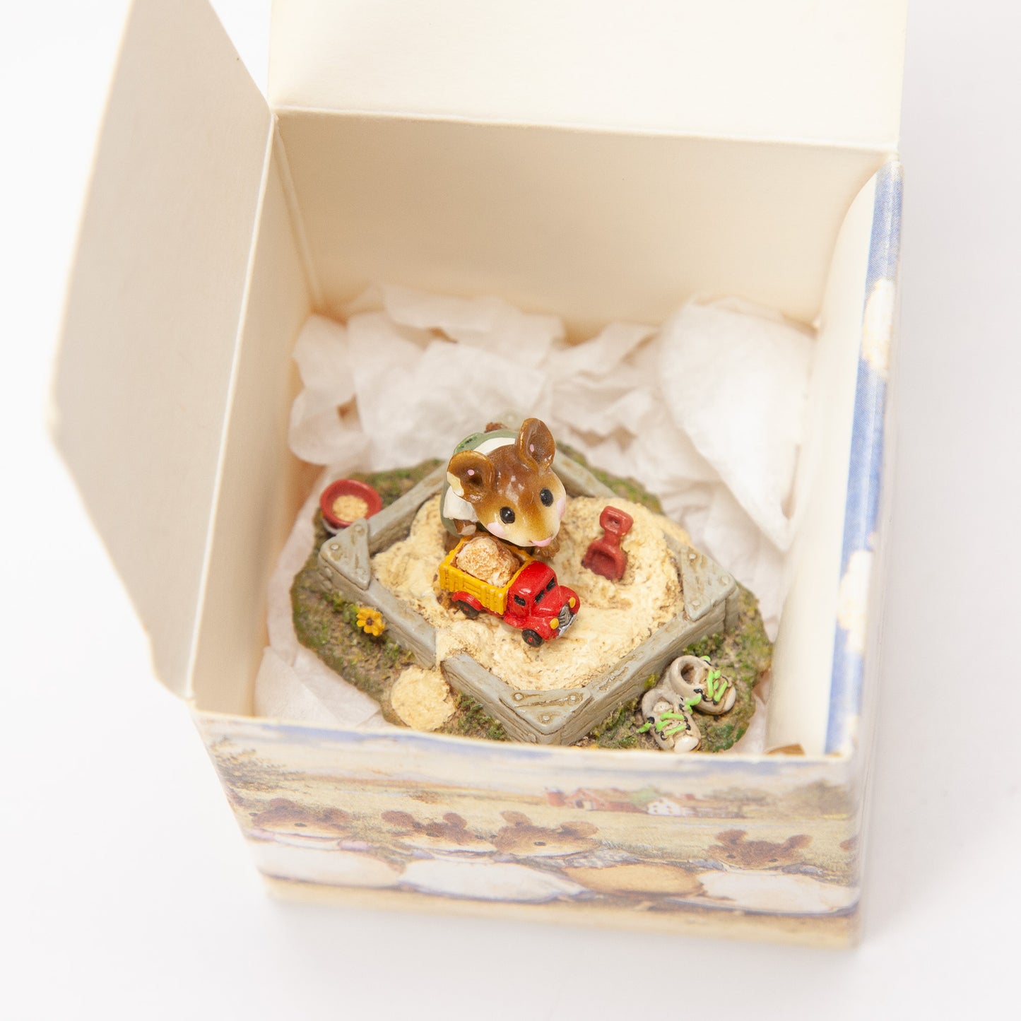 Wee Forest Folk M-206 Jack in the Sandbox with Box - Damaged