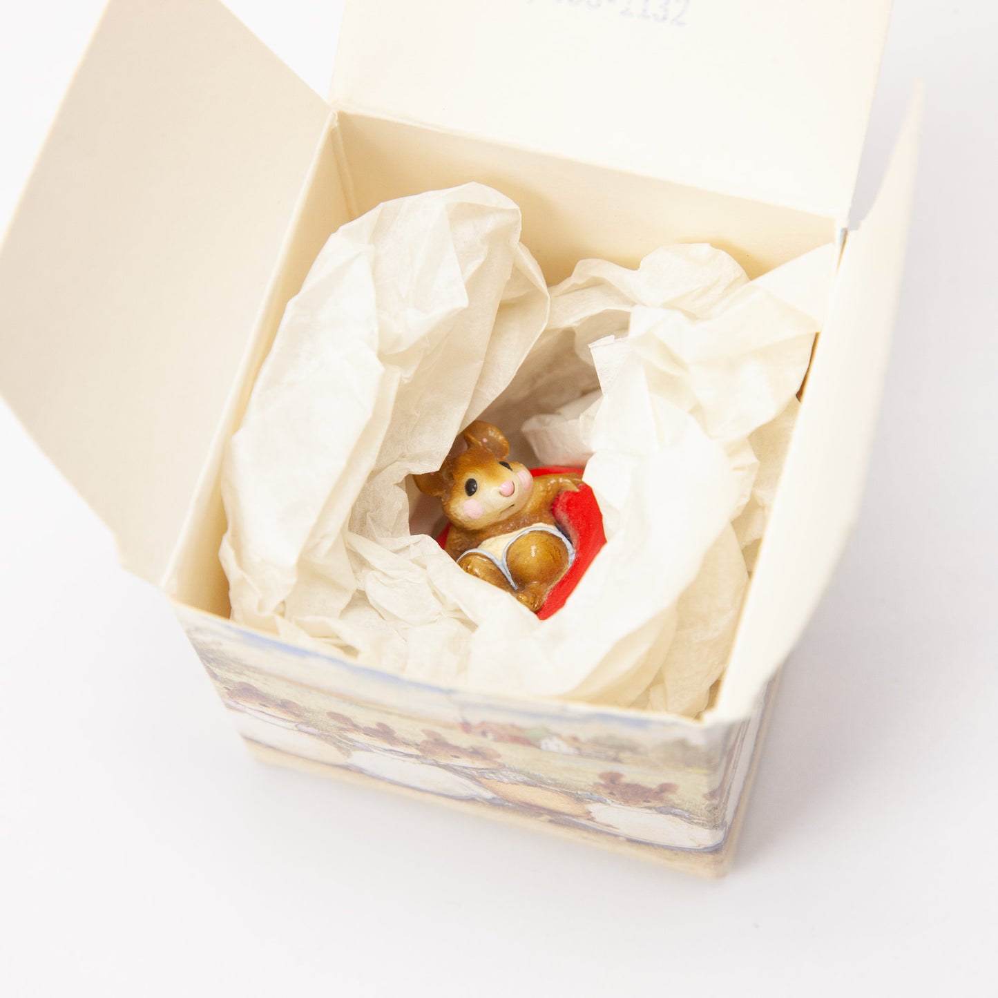 Wee Forest Folk Fun Float Red Tube Figure with Box