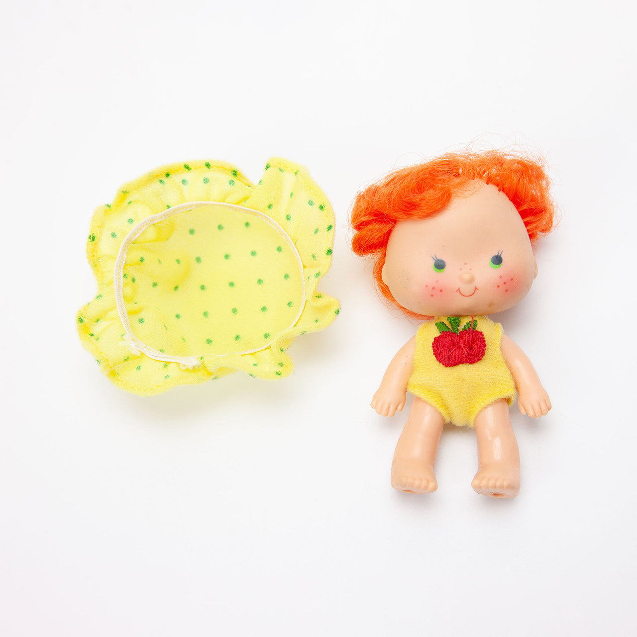 Vintage 1979 Strawberry Shortcake Apple Dumpling 4-Inch Doll