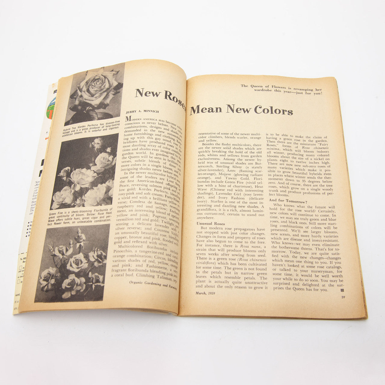 1959 Organic Gardening and Farming Magazine Complete Year Rodale Press