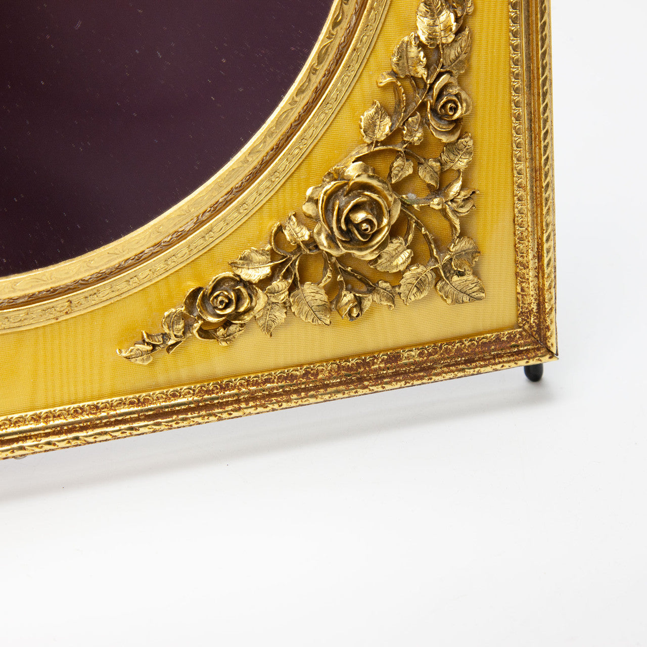 MCM Hollywood Regency Gold Gilt Double-Sided Vanity Mirror
