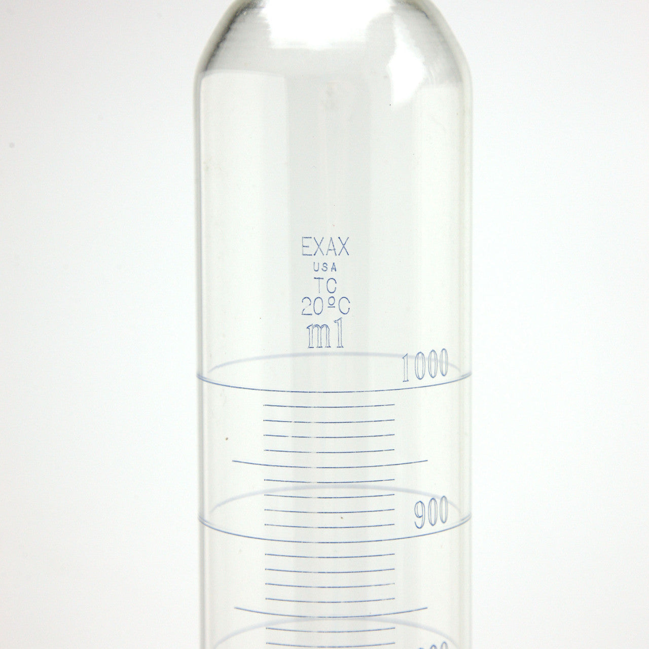 Vintage 1000ml Graduated Cylinder EXAX Laboratory Glassware