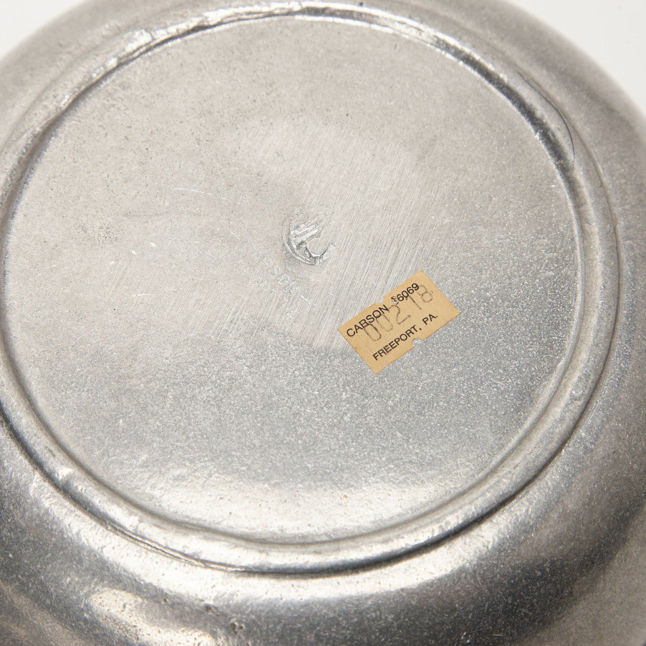 Carson Pewter Soup Tureen with Ladle and Charger Platter