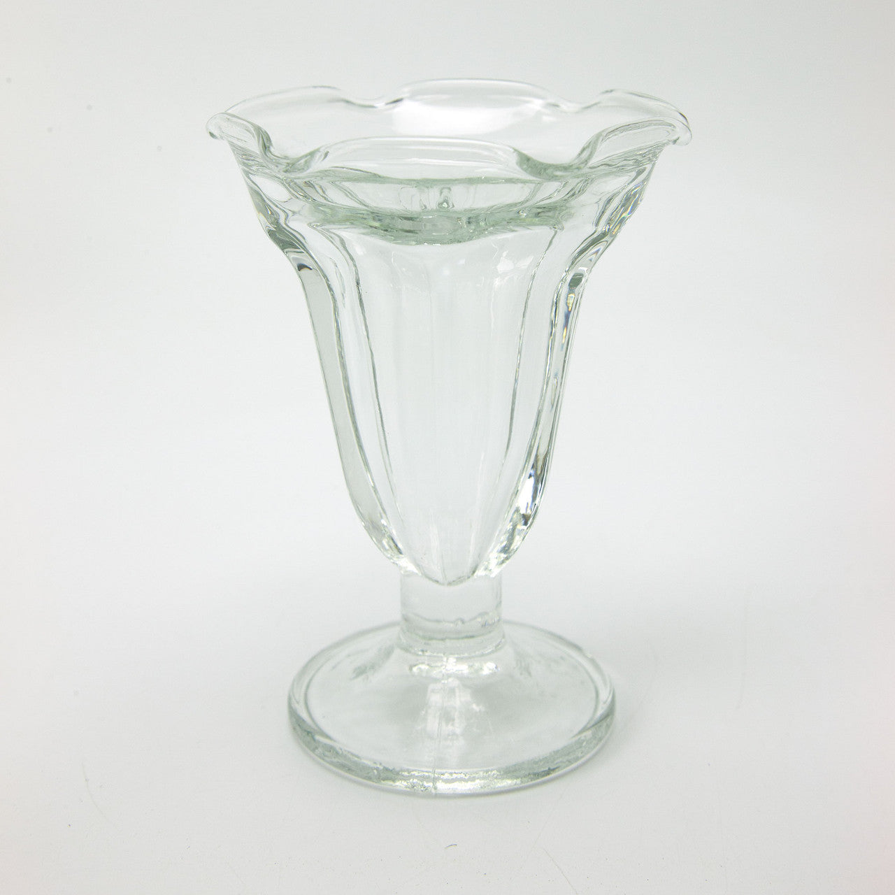 Vintage Tulip Ice Cream Sundae Parfait Glasses Set of 6