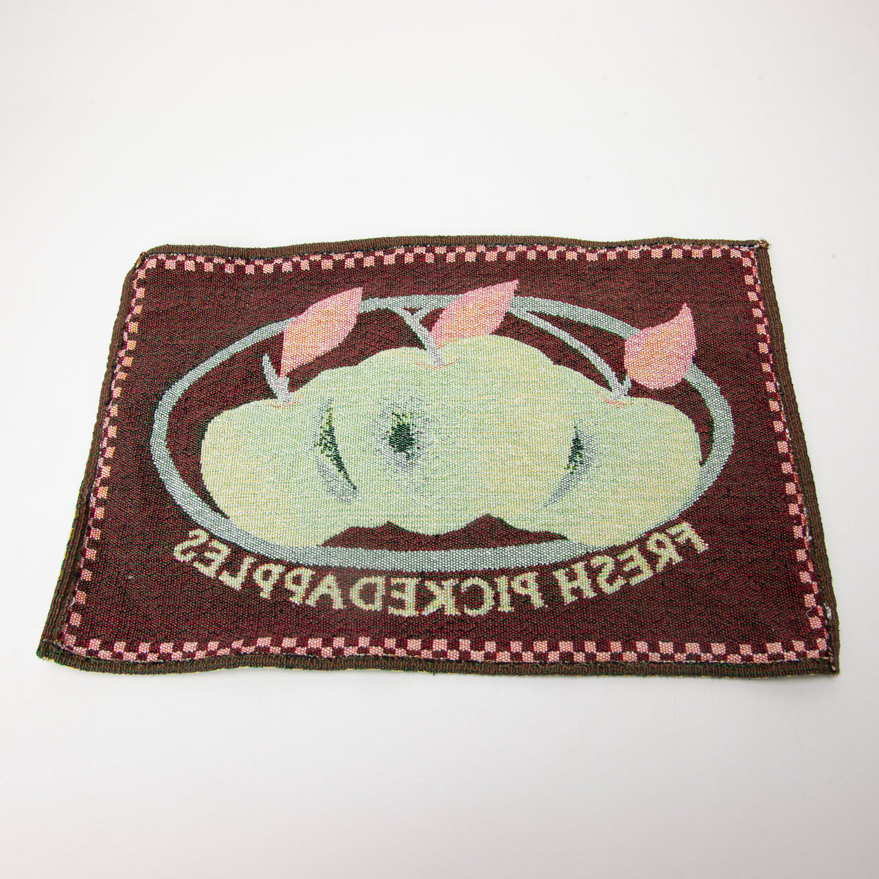 Vintage Apple Check Farmhouse Placemats Set of 4