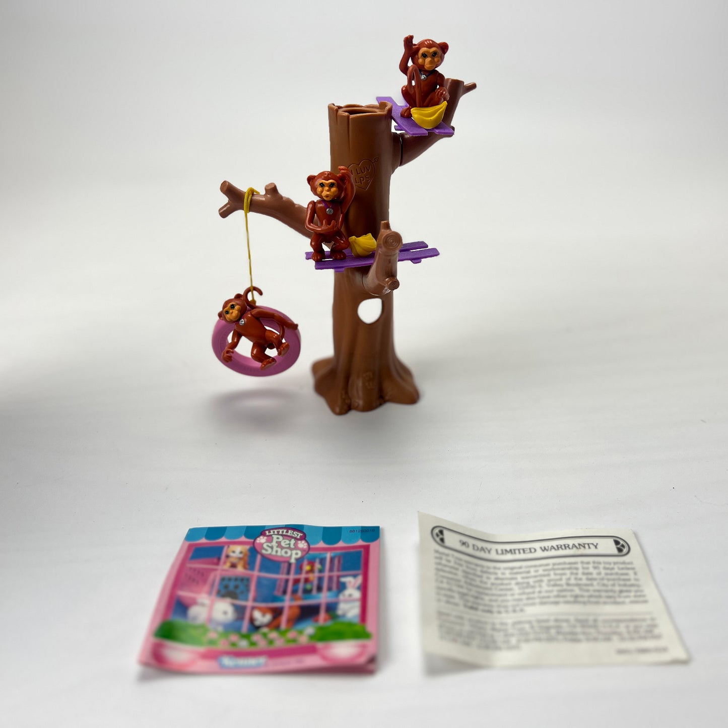 Littlest Pet Shop Magic Monkey Treehouse Complete With Box Playset