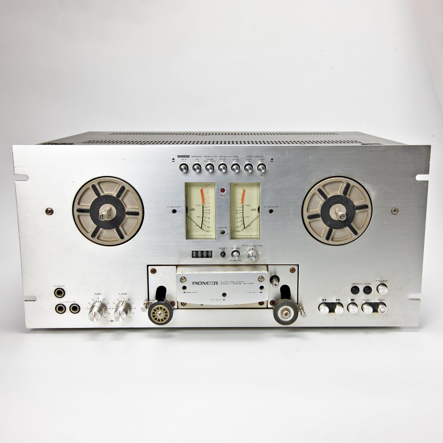Pioneer RT-707 Reel to Reel Tape Deck Rack Mount Direct Drive