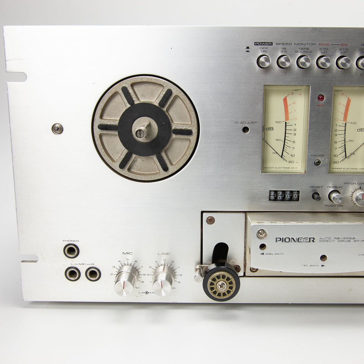 Pioneer RT-707 Reel to Reel Tape Deck Rack Mount Direct Drive