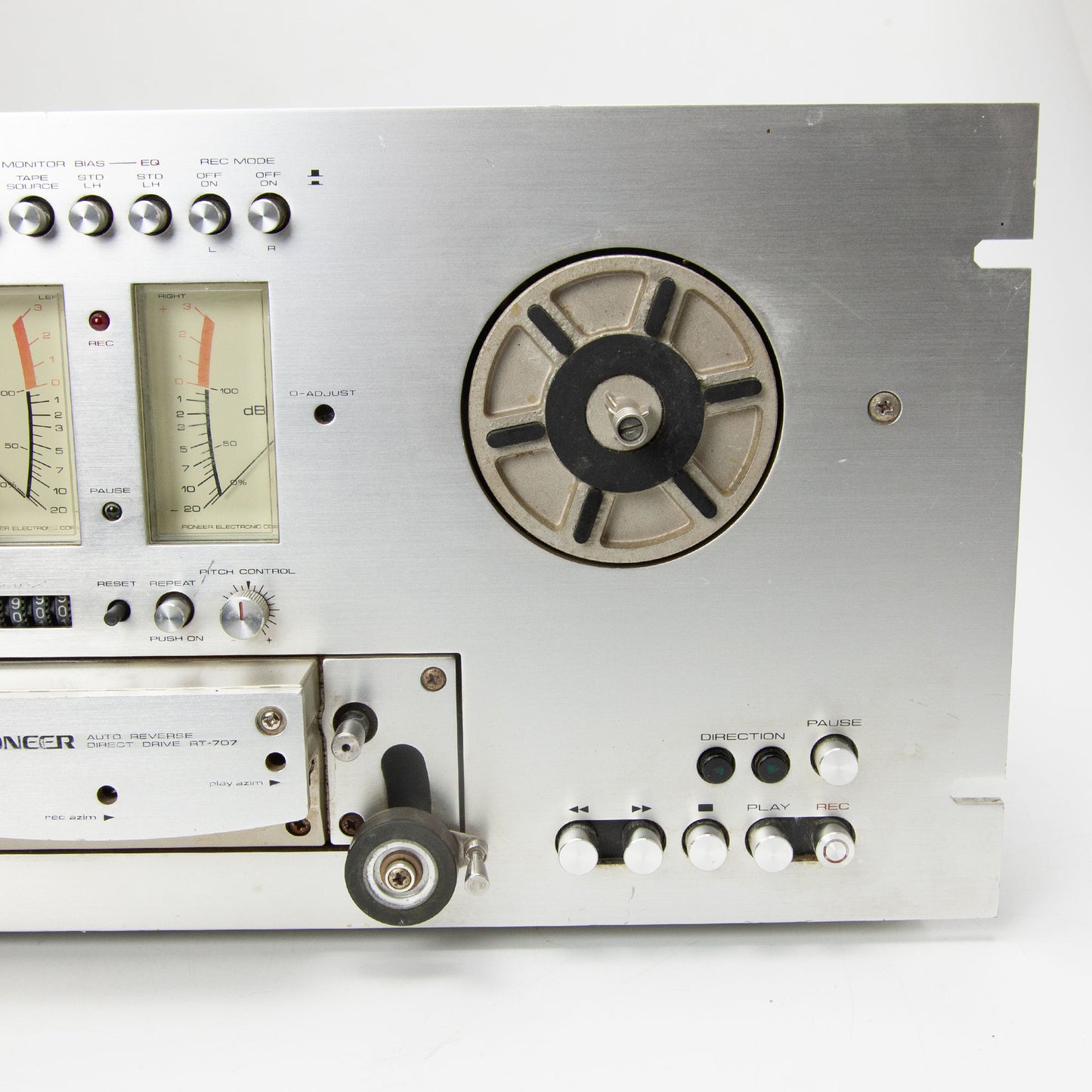 Pioneer RT-707 Reel to Reel Tape Deck Rack Mount Direct Drive
