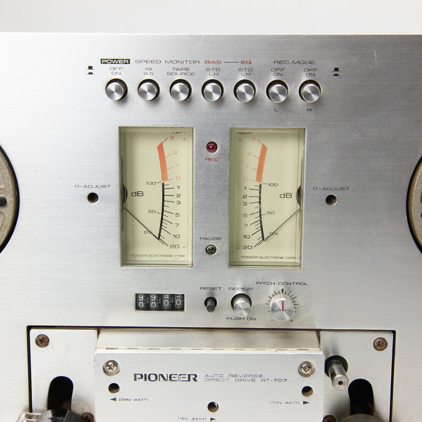Pioneer RT-707 Reel to Reel Tape Deck Rack Mount Direct Drive