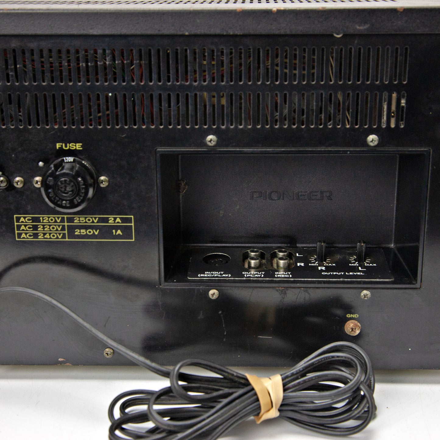 Pioneer RT-707 Reel to Reel Tape Deck Rack Mount Direct Drive