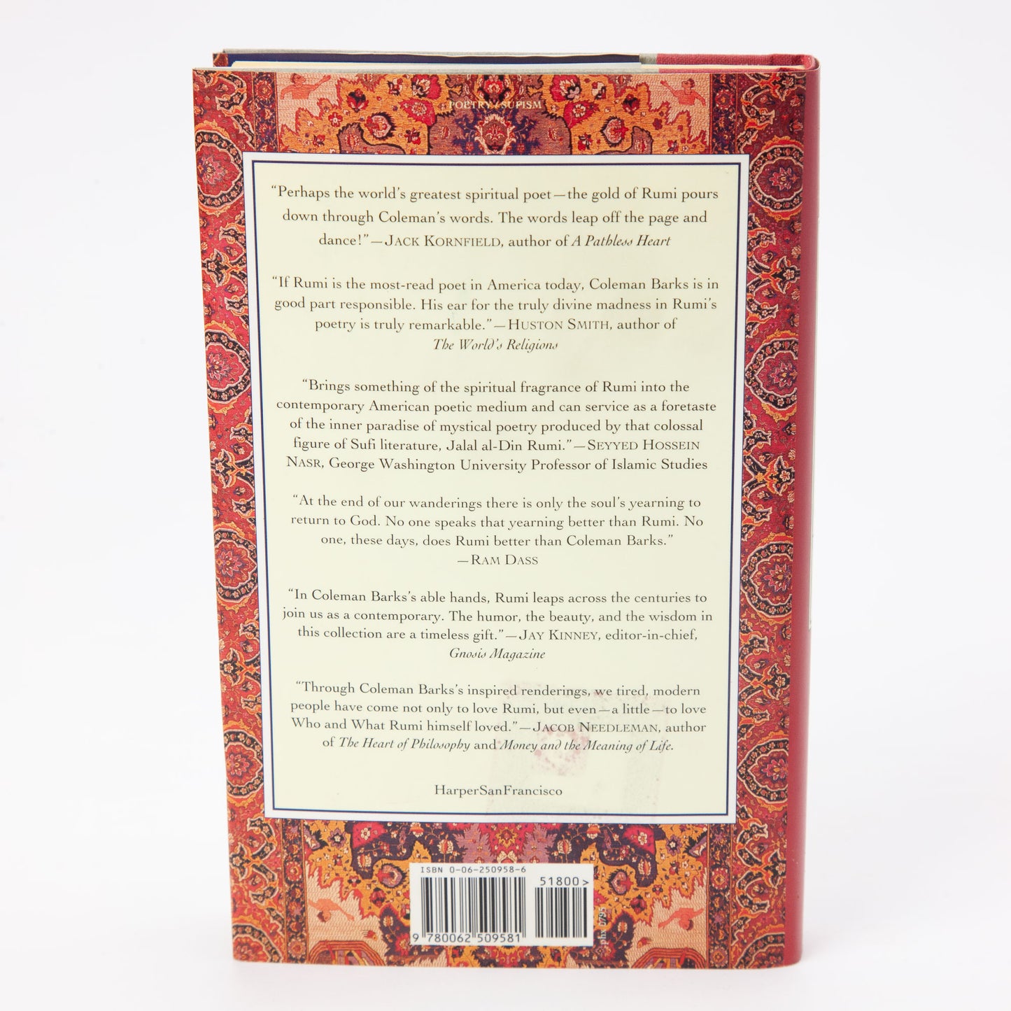 The Essential Rumi Coleman Barks 1995 Paperback