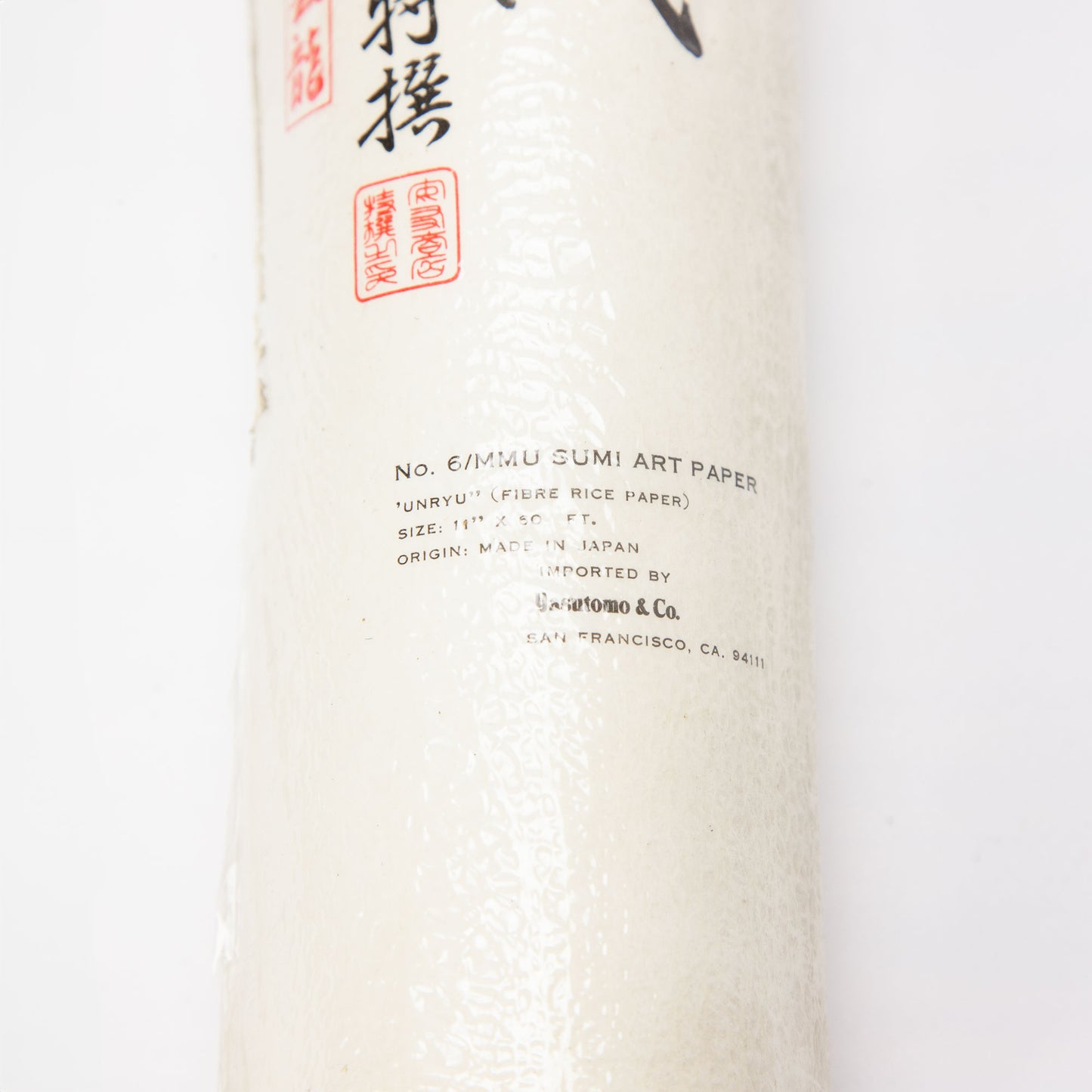 Vintage Yasutomo #6 MMU Fiber Rice Paper 11x60 ft