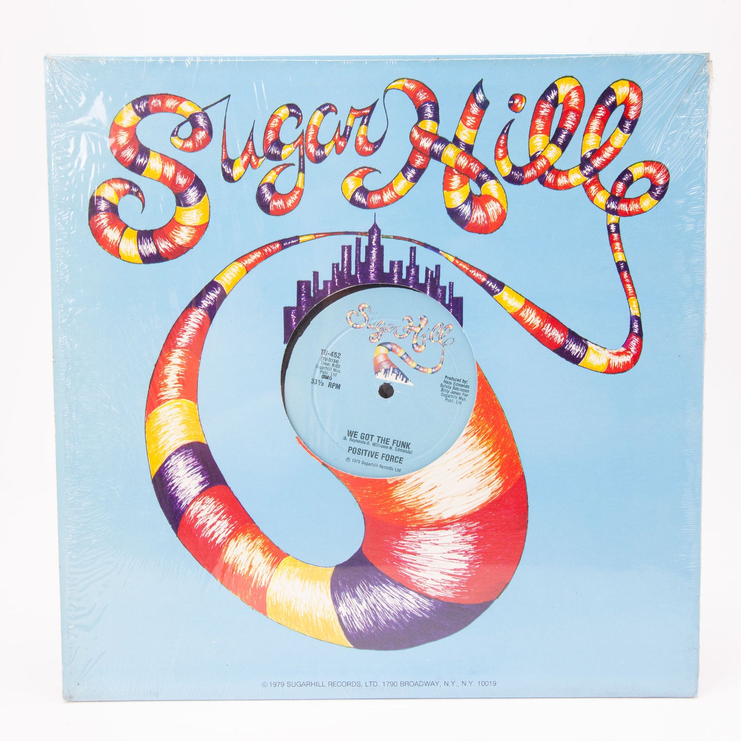 Positive Force Tell Me What You See 12-Inch Single Sugarhill Records