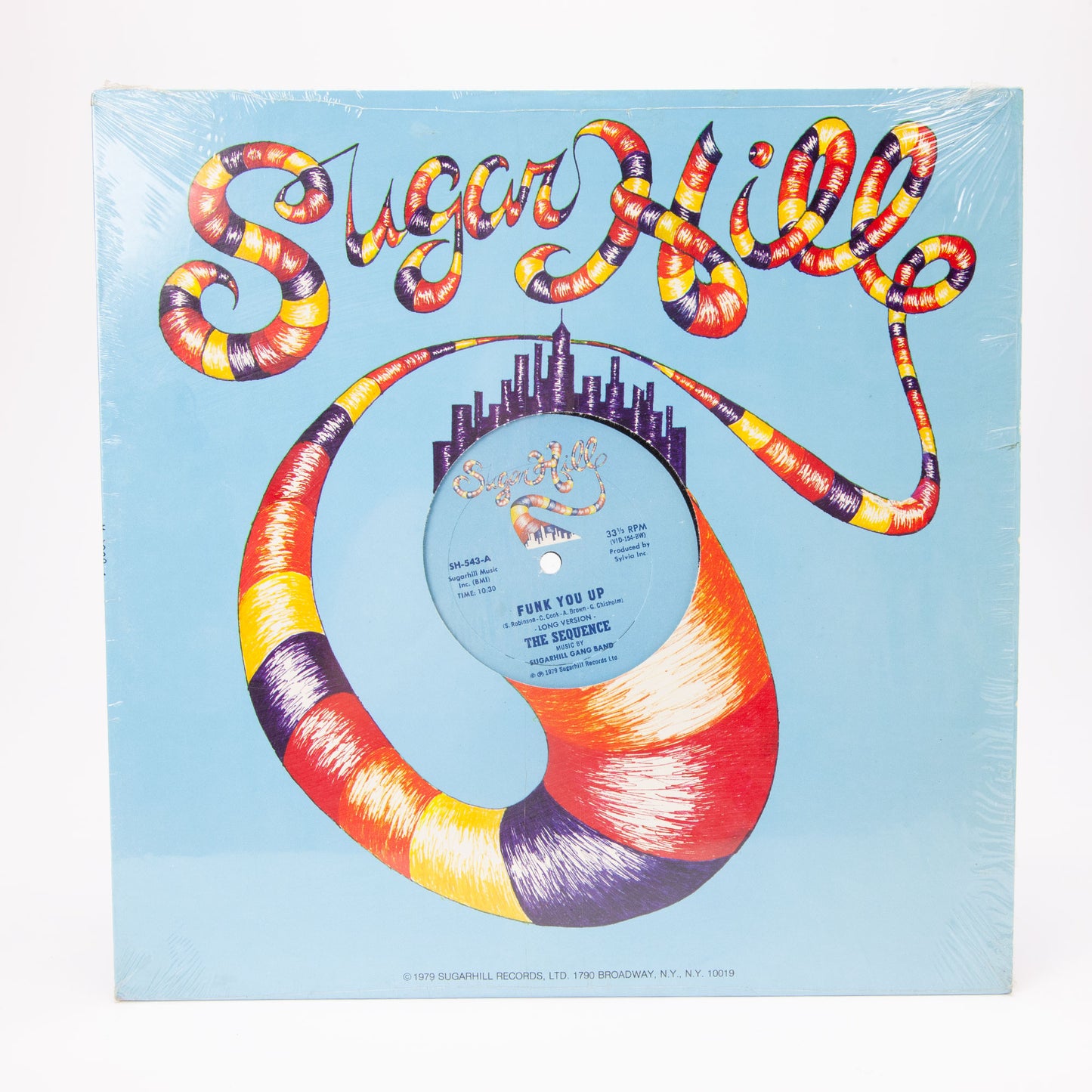 The Sequence Funk You Up 12-Inch Single Sugarhill Records