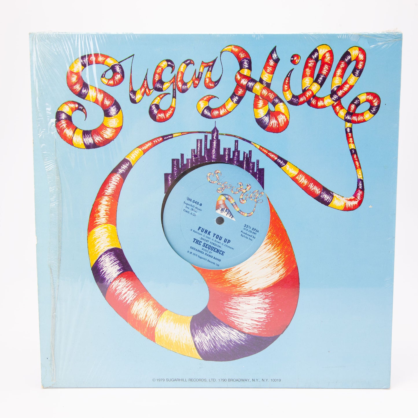 The Sequence Funk You Up 12-Inch Single Sugarhill Records