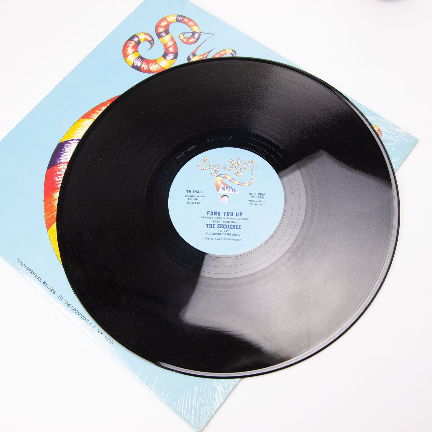 The Sequence Funk You Up 12-Inch Single Sugarhill Records