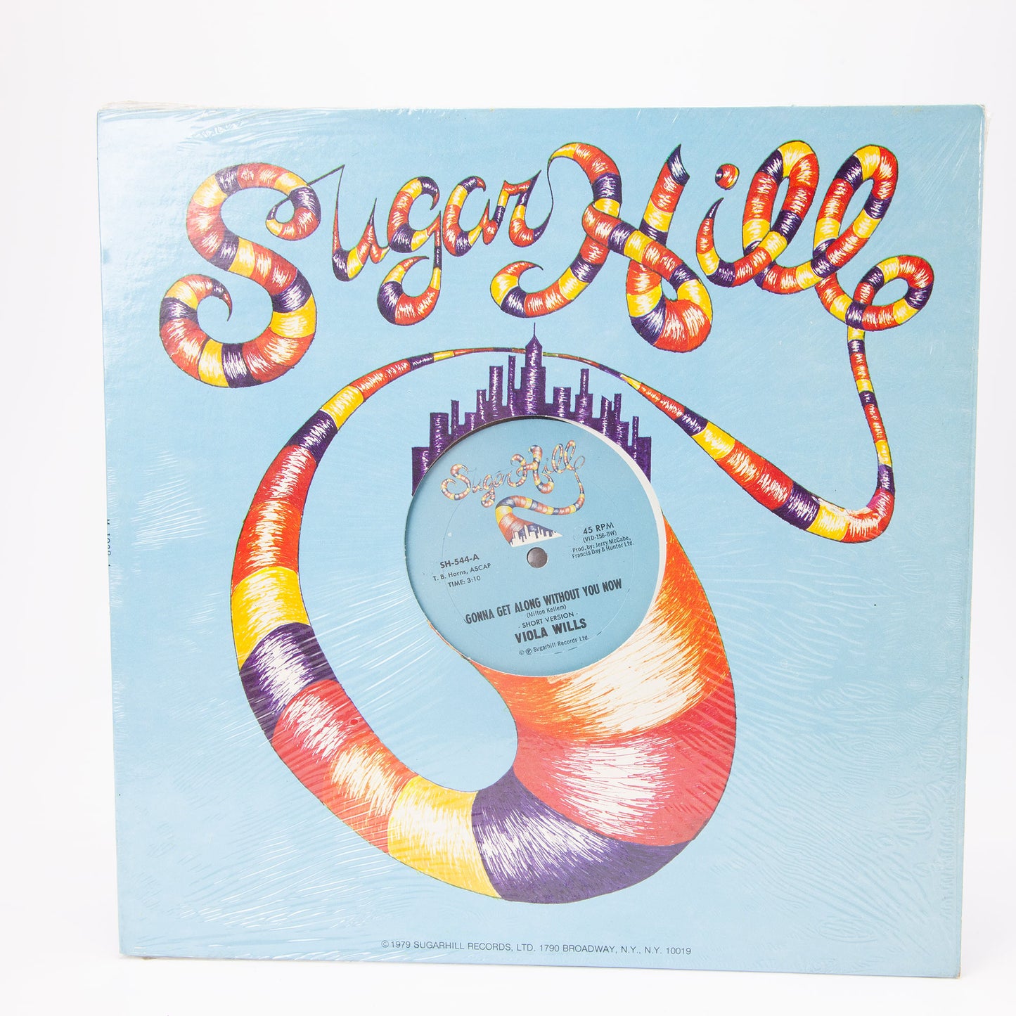 Viola Wills Gonna Get Along Without You 12-Inch Single Sugarhill Records