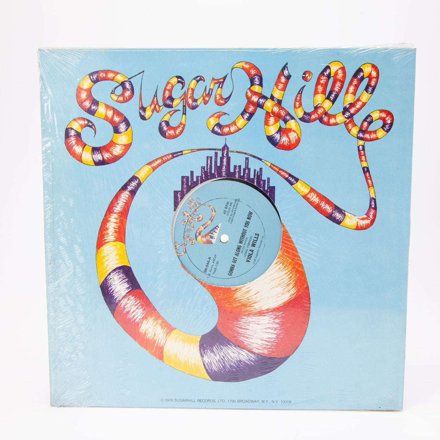Viola Wills Gonna Get Along Without You 12-Inch Single Sugarhill Records