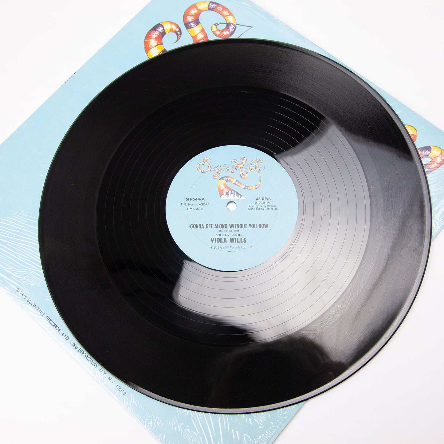 Viola Wills Gonna Get Along Without You 12-Inch Single Sugarhill Records