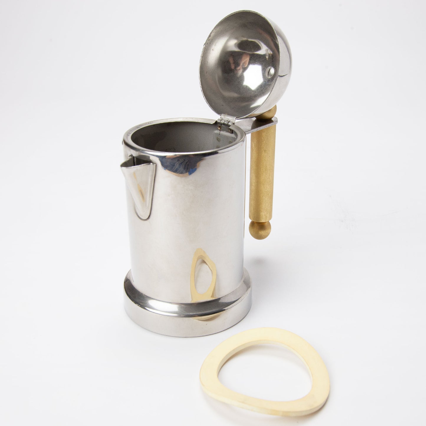 Kontessa Stainless Gold Espresso Set Six Piece