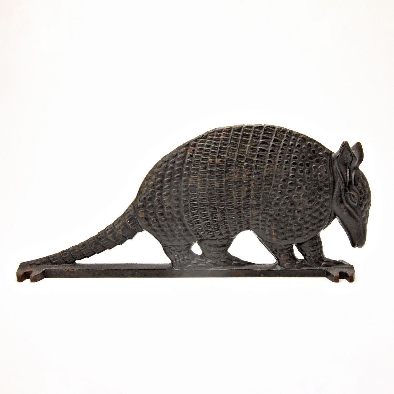 John Wright Foundry Armadillo Cast Iron Boot Scraper - 1947-50