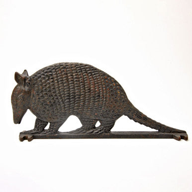 John Wright Foundry Armadillo Cast Iron Boot Scraper - 1947-50