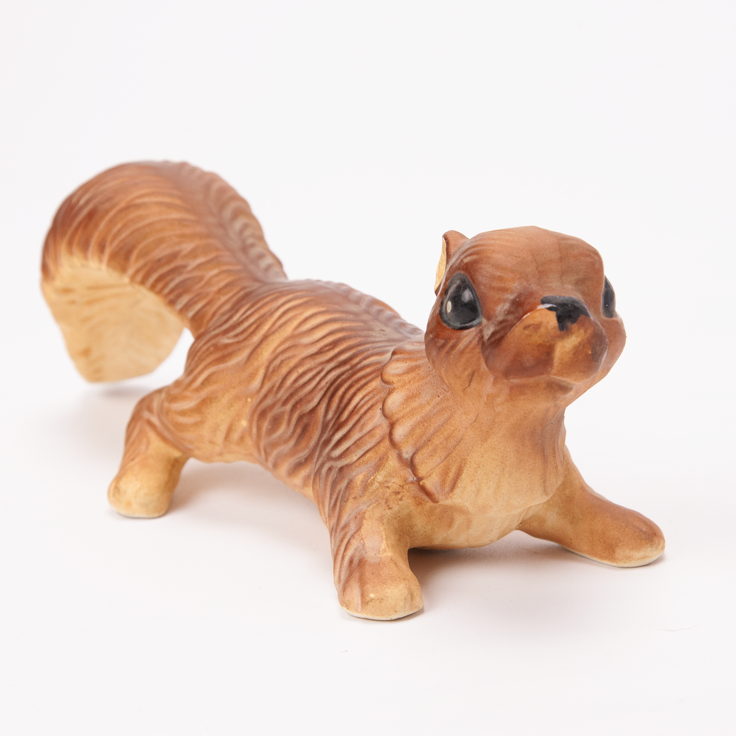 Vintage Ceramic Squirrel Wall Hanging Figure Japan