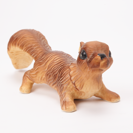 Vintage Ceramic Squirrel Wall Hanging Figure Japan