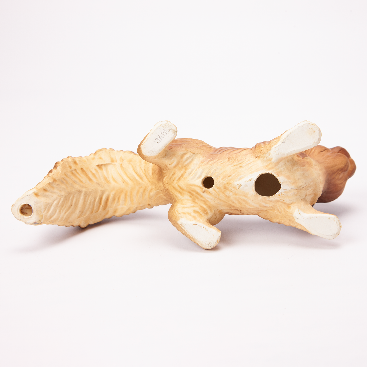Vintage Ceramic Squirrel Wall Hanging Figure Japan