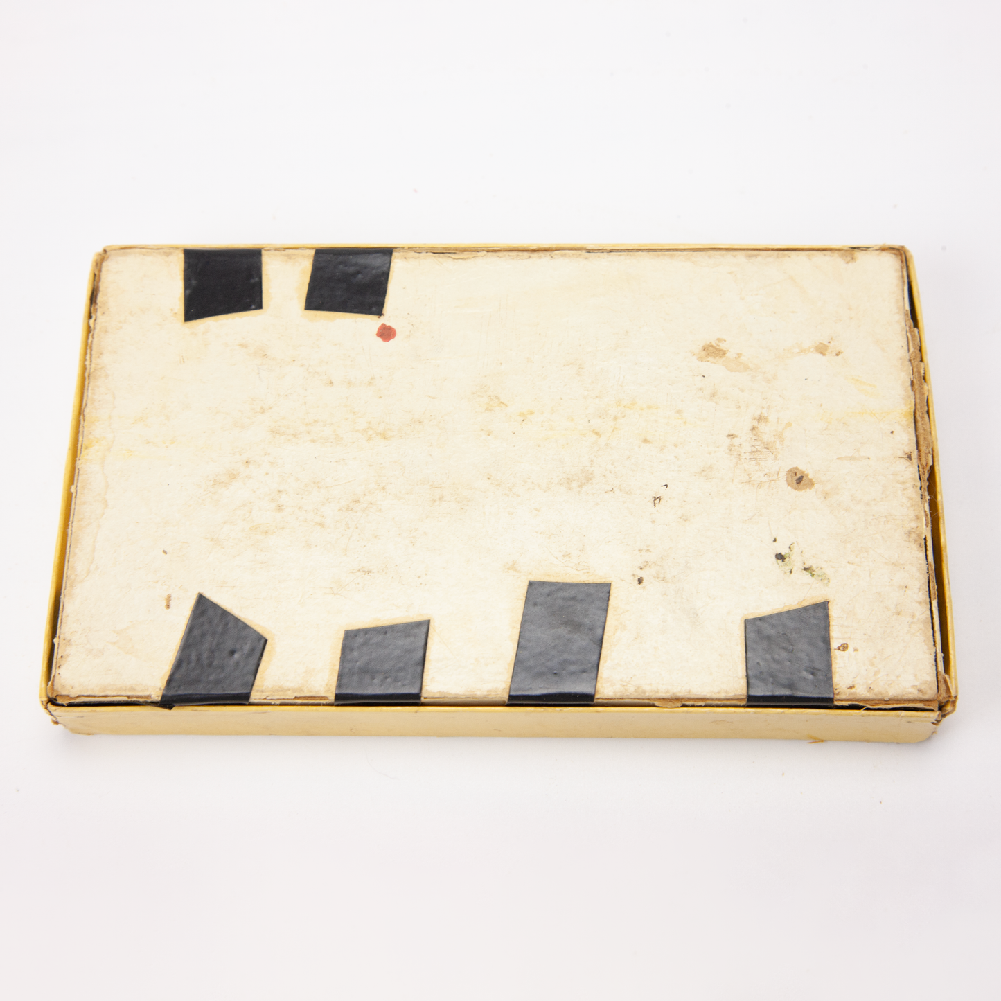 Genuine Rock Marble Dominoes Black Cardinal Set
