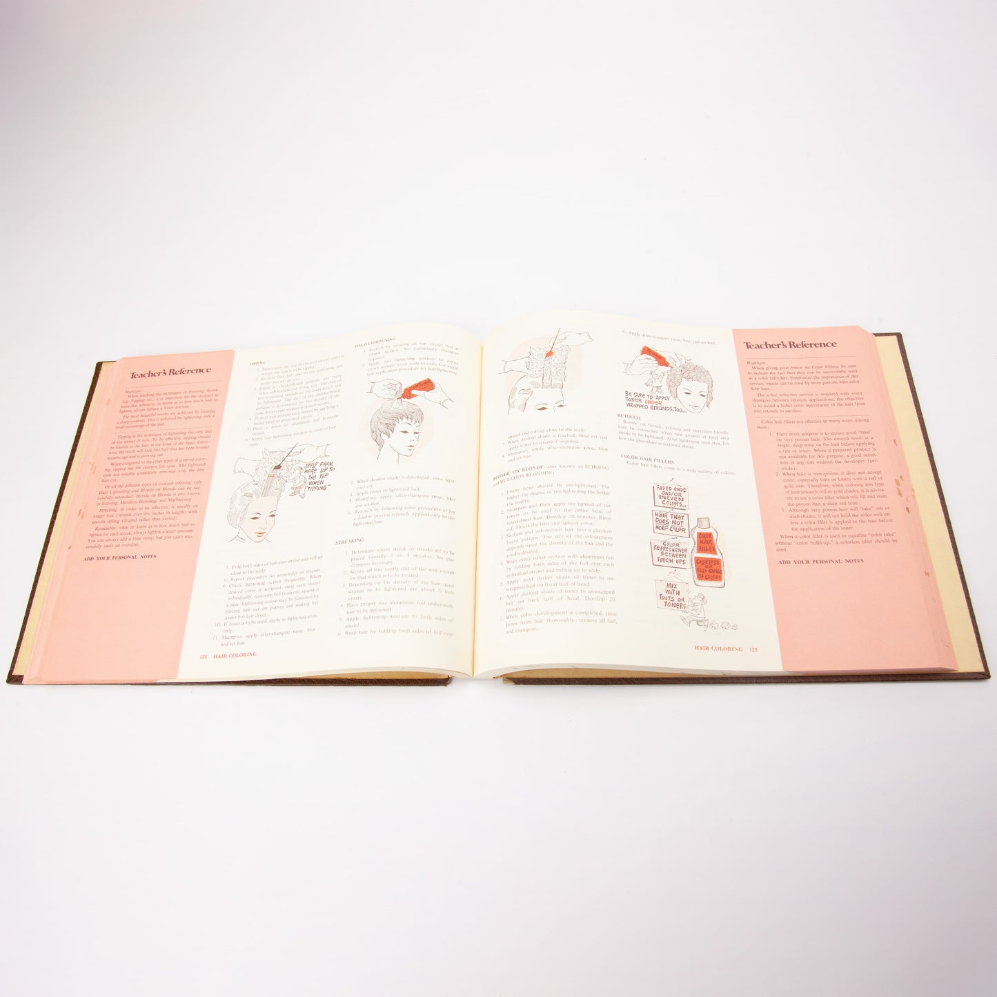 1970s Cosmetology Beauty School Teacher Manuals Textbooks Lot of 2