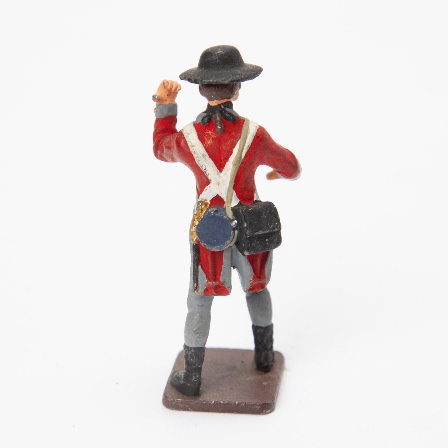 Vintage 54mm Lead Hand Painted Military War Figures Lot of 15 Mixed Lot