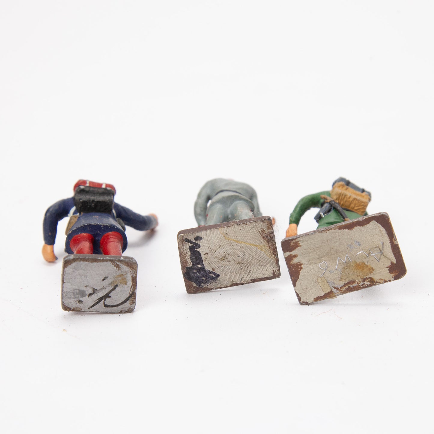 Vintage Lead 54mm Hand Painted Civil War Soldiers Lot of 8