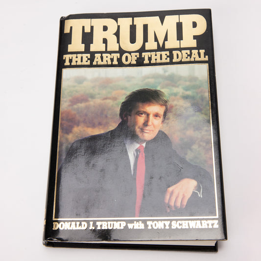 Trump The Art of the Deal First Edition Second Printing HCDJ