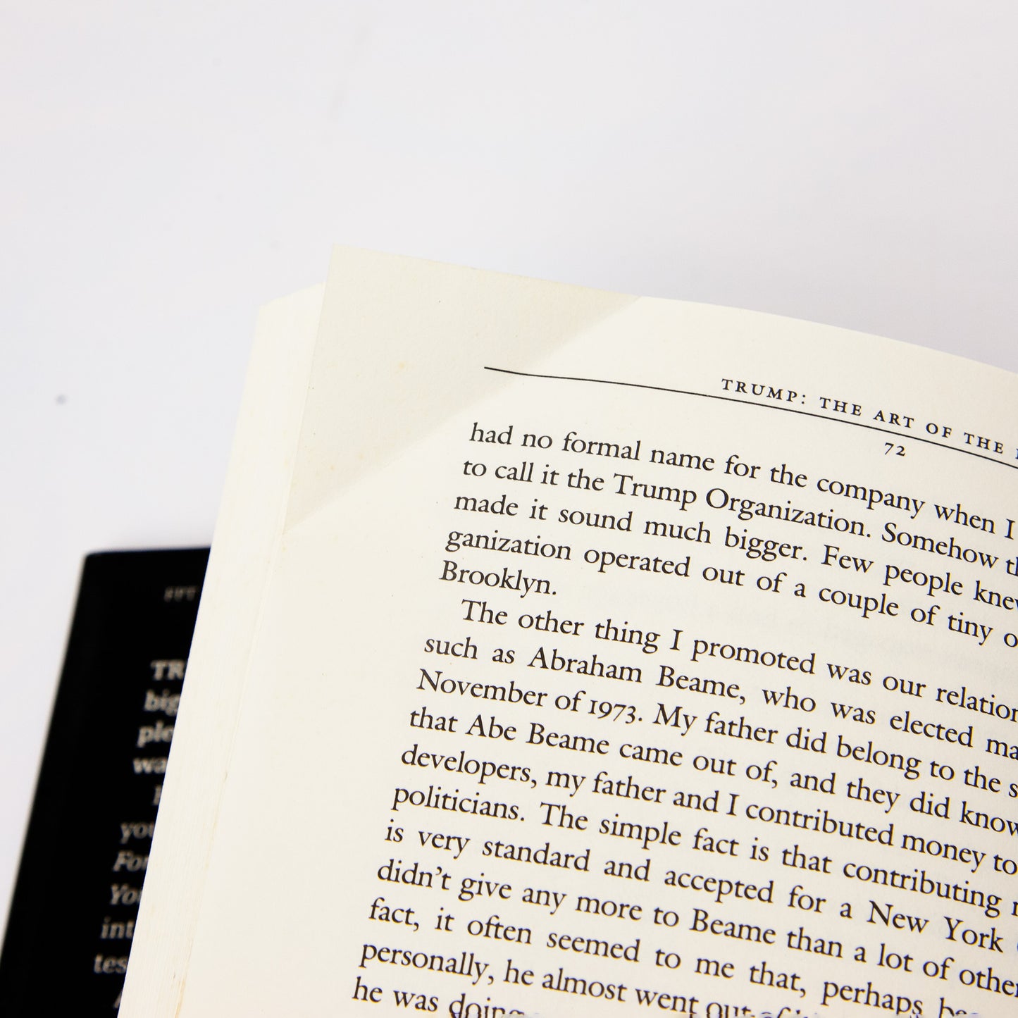 Trump The Art of the Deal First Edition Second Printing HCDJ