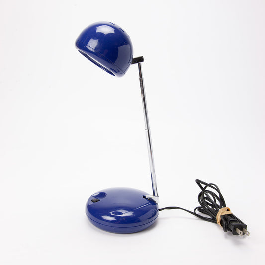 1970s Tensor 650 Blue Telescoping Desk Lamp