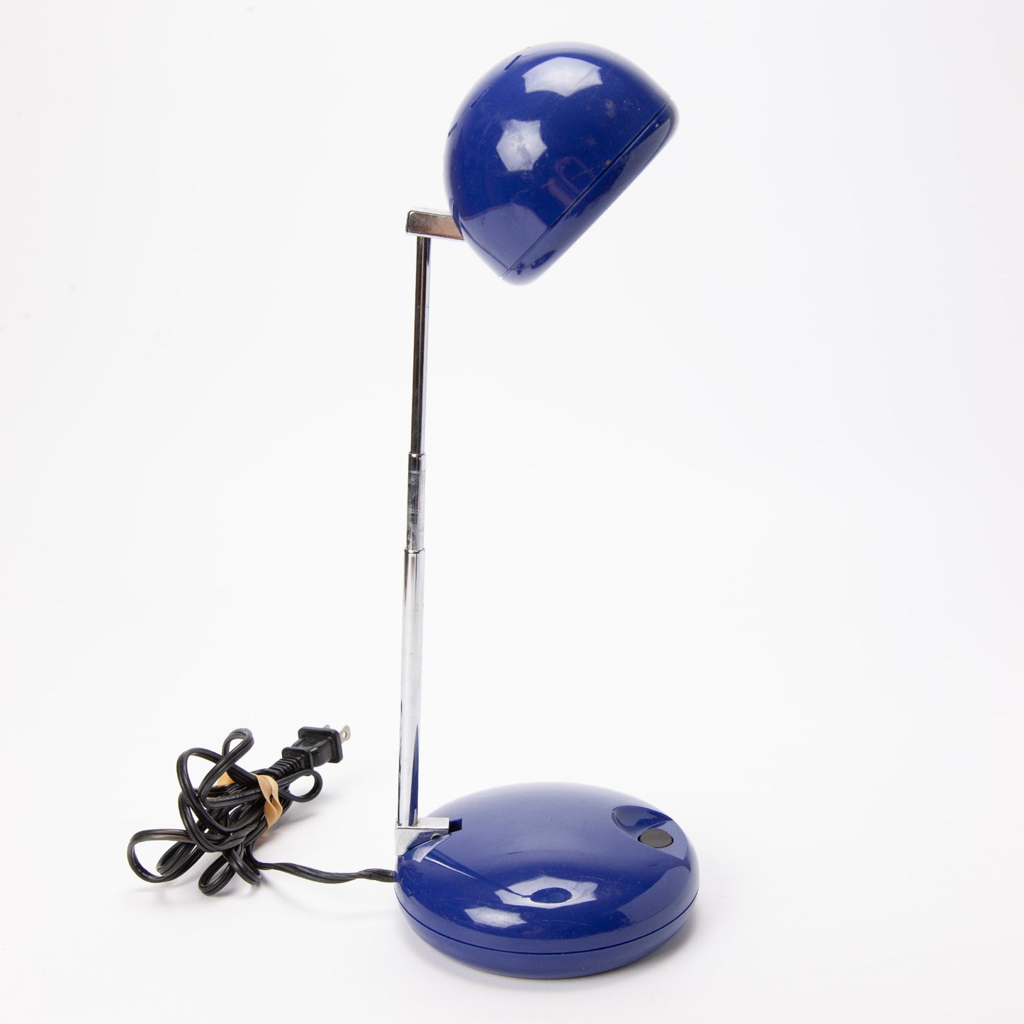 1970s Tensor 650 Blue Telescoping Desk Lamp
