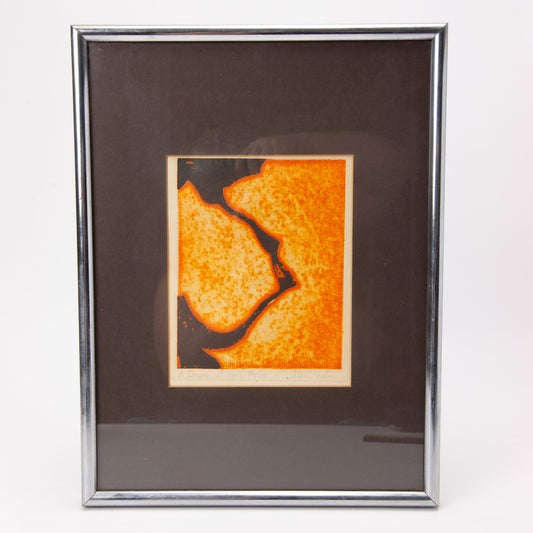 Alan Rosslin A Dream of Agni Hindu Fire Deity Framed Art Signed 86/100