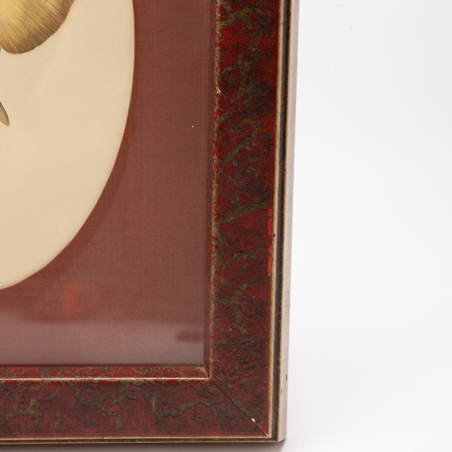 Vintage Shagreen Ray Print Framed Fish Jonathan Couch Art