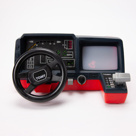 Tomy Turnin' Turbo Dashboard Driving Game 1983 - Parts or Repair