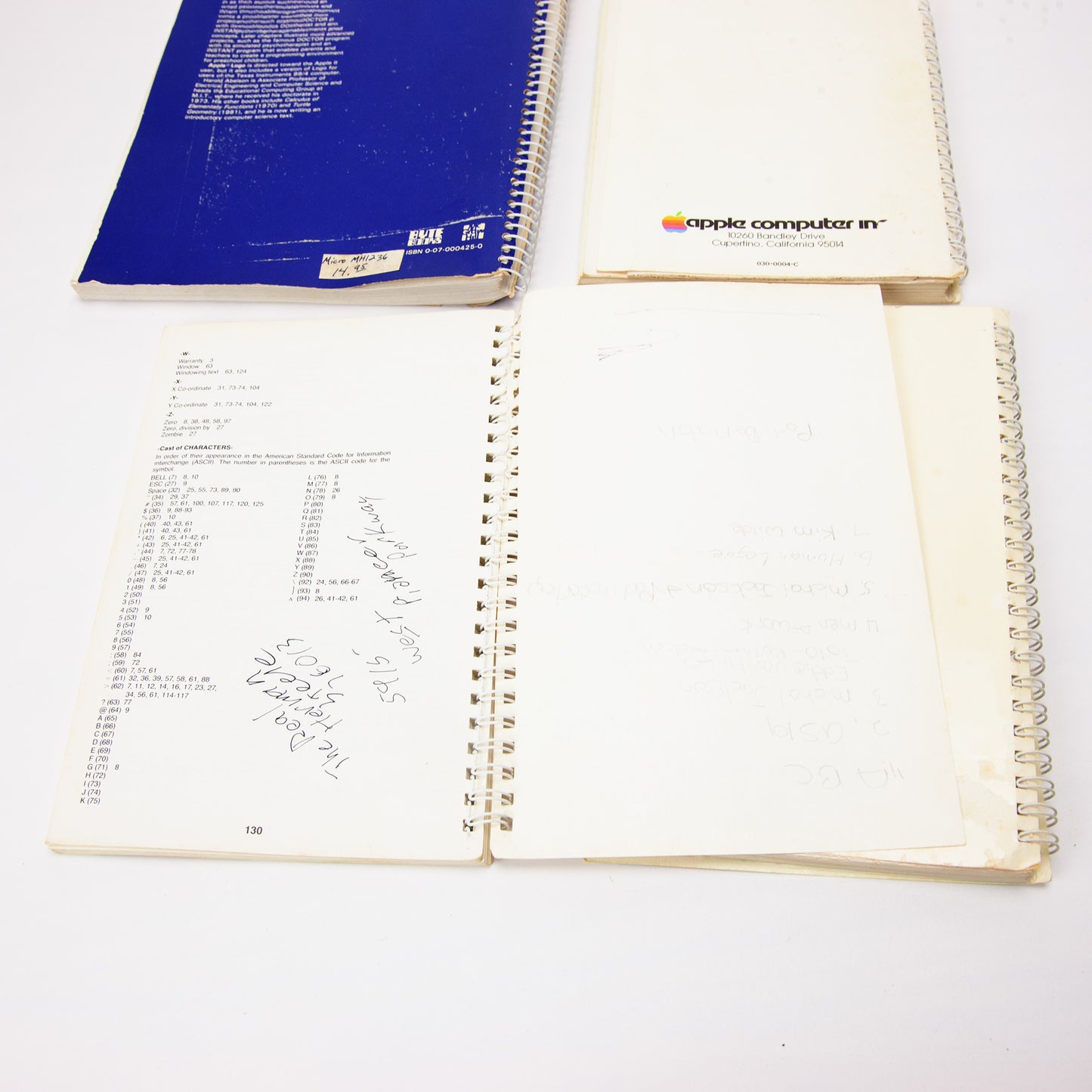 Apple II Software Reference Manuals Lot of 4