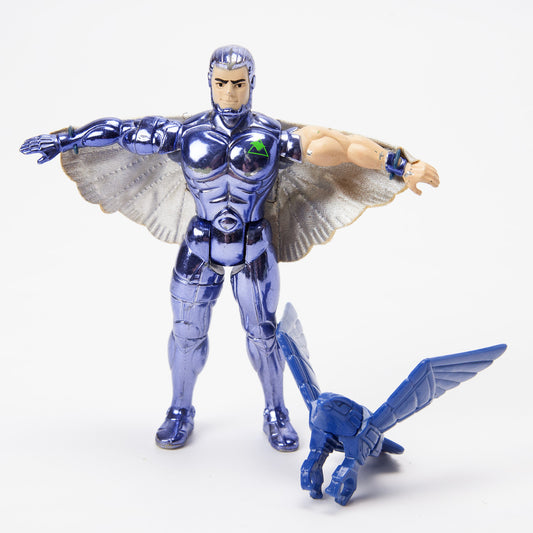 1986 Kenner Silverhawks Steelwill With Stronghold Complete