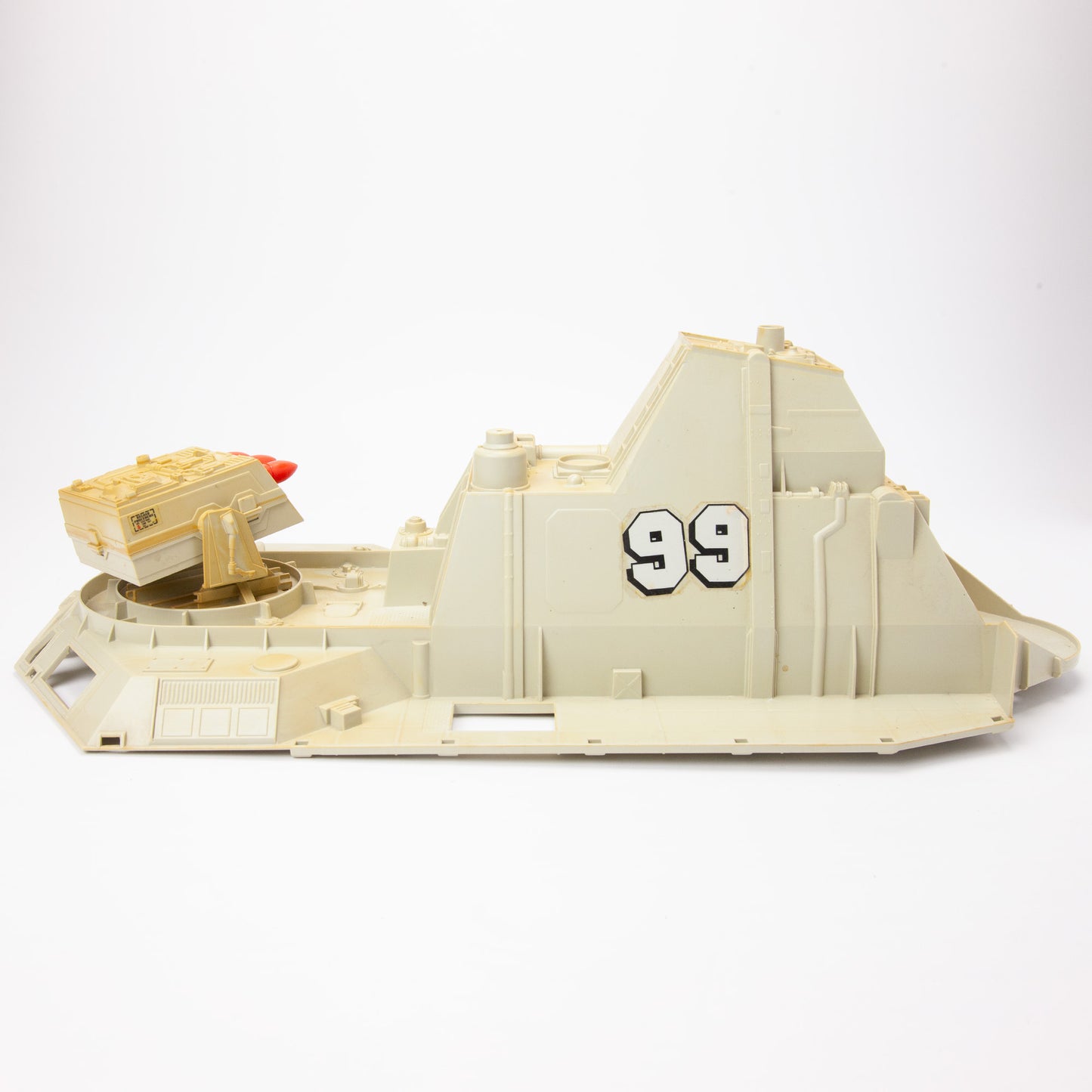 1985 G.I. Joe USS Flagg Aircraft Carrier M-4056 Superstructure Top with Missle Launcher