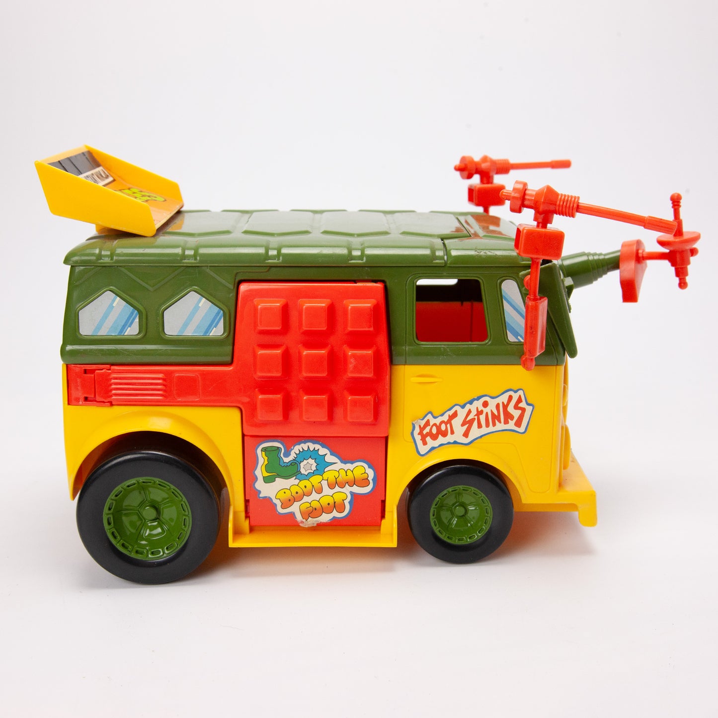1989 Playmates Teenage Mutant Ninja Turtles Party Wagon Complete